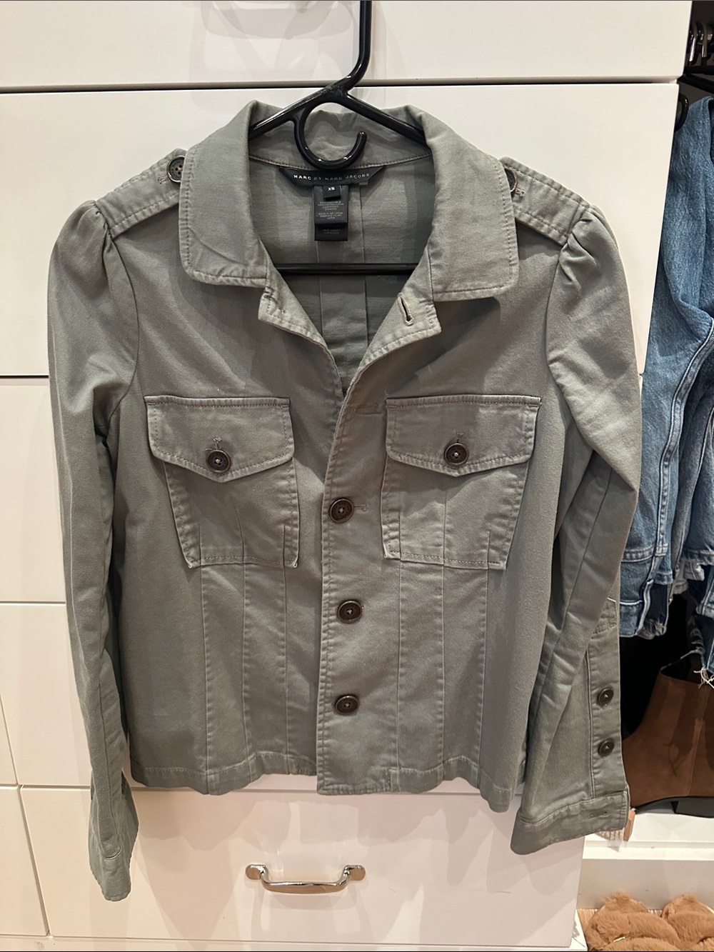 Marc by Marc Jacobs military shirt jacket shaket XS